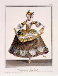 Costume of a Gentle Peasant Woman, late 18th century